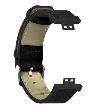 Цветной браслет из искусственной кожи G5AA ремешок для часов-Huawei Watch Fit Smart Wristband