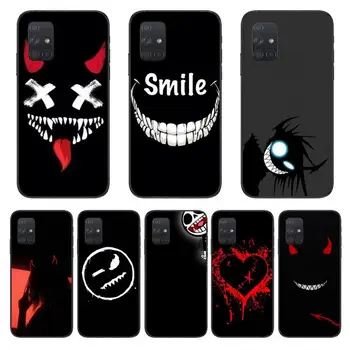 Чехол для телефона Smile Skeleton Devil для Samsung Galaxy S9 S9plus S20 5G S20 ULTRA 5G S20 Plus 5G S21 S30 Case Cover