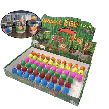 Яйцо динозавра Игрушка из яйца динозавра Растет в воде, вылупляется, яйцо трескается, Научный набор NoveltyToy Birthday Dino Egg с разными цветами для вечеринки
